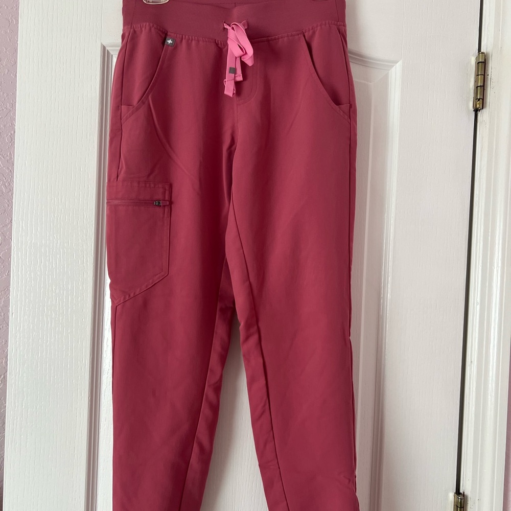 Woman scrubs